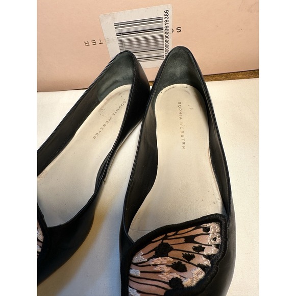 Sophia Webster Butterfly  Stiletto Flat Shoes - Picture 4 of 10